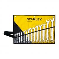 Bộ cờ lê đầu tròng đầu miệng 8-24mm 14 cái Stanley STMT73647