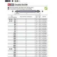 Mũi tô vít 2 đầu 4 cạnh PH3 Vessel B43 +3