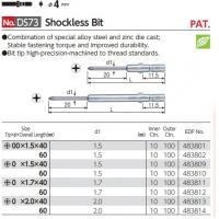 Đầu tô vít Vessel 4 cạnh DS73 +