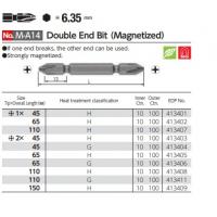 Mũi tô vít 2 đầu 4 cạnh có từ Vessel M-A14 +1